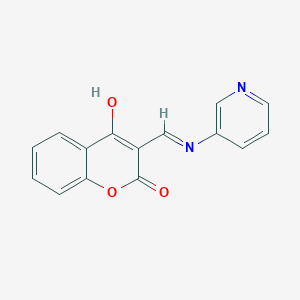 3-[(3-Pyridylamino)methylene]benzo[b]pyran-2,4-dione