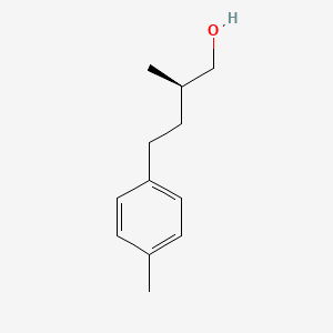 molecular formula C12H18O B2565871 (2R)-2-Methyl-4-(4-methylphenyl)butan-1-ol CAS No. 2248209-46-1