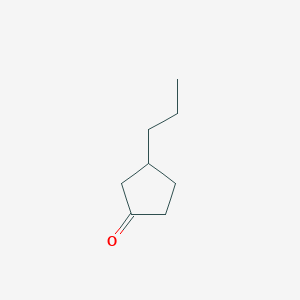 molecular formula C8H14O B2565938 3-Propylcyclopentanone CAS No. 82322-93-8