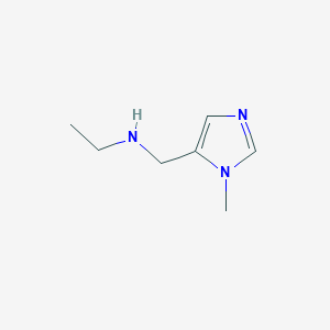 ethyl[(1-methyl-1H-imidazol-5-yl)methyl]amine