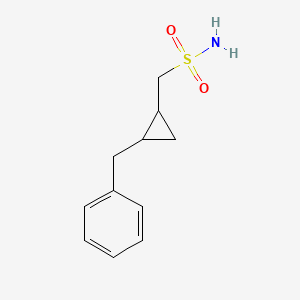 (2-Benzylcyclopropyl)methanesulfonamide