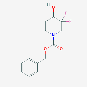 benzyl 3,3-Difluoro-4-hydroxypiperidine-1-carboxylate