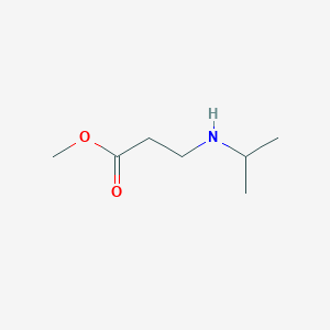 molecular formula C7H15NO2 B2566231 3-(异丙氨基)丙酸甲酯 CAS No. 42313-51-9
