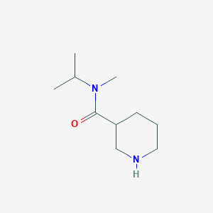 molecular formula C10H20N2O B2566338 N-Methyl-N-(Propan-2-yl)piperidin-3-carboxamid CAS No. 1016708-29-4