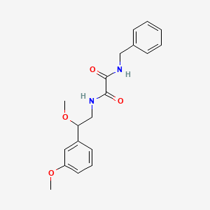 N1-benzyl-N2-(2-methoxy-2-(3-methoxyphenyl)ethyl)oxalamide