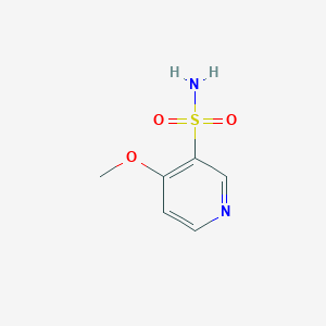 molecular formula C6H8N2O3S B2566551 4-Methoxy-3-pyridinesulfonamide CAS No. 1229666-20-9