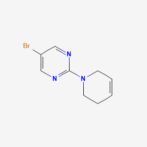 5-Bromo-2-(3,6-dihydro-2H-pyridin-1-yl)pyrimidine