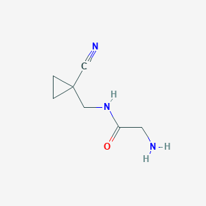 N~1~-[(1-cyanocyclopropyl)methyl]glycinamide