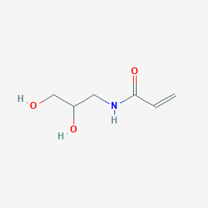 molecular formula C6H11NO3 B2566792 2-丙烯酰胺，N-(2,3-二羟基丙基)- CAS No. 42521-68-6