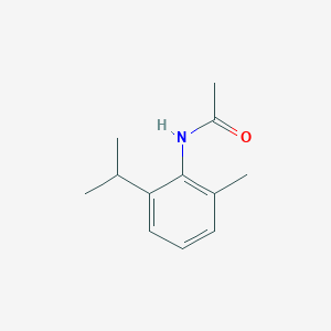 molecular formula C12H17NO B256684 N-[2-methyl-6-(propan-2-yl)phenyl]acetamide 