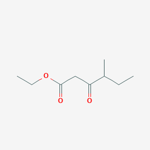 molecular formula C9H16O3 B2566843 4-甲基-3-氧代己酸乙酯 CAS No. 98192-72-4