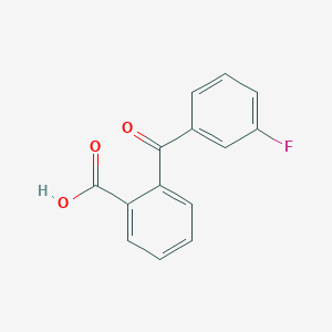 2-(3-Fluorobenzoyl)benzoic acid