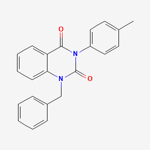 1-Benzyl-3-(4-methylphenyl)quinazoline-2,4-dione