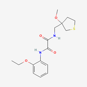 N1-(2-ethoxyphenyl)-N2-((3-methoxytetrahydrothiophen-3-yl)methyl)oxalamide