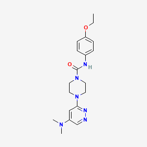 4-[5-(Dimethylamino)pyridazin-3-YL]-N-(4-ethoxyphenyl)piperazine-1-carboxamide