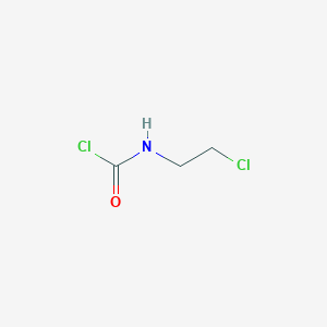 molecular formula C3H5Cl2NO B2567162 N-(2-chloroethyl)carbamoyl chloride CAS No. 15872-02-3