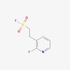 2-(2-Fluoropyridin-3-yl)ethanesulfonyl fluoride