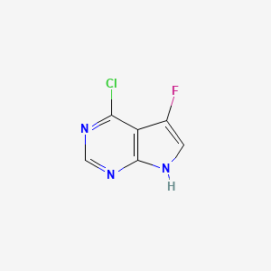 4-chloro-5-fluoro-7H-pyrrolo[2,3-d]pyrimidine