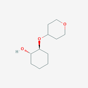 (1S,2S)-2-((tetrahydro-2H-pyran-4-yl)oxy)cyclohexan-1-ol