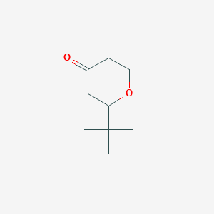 2-(tert-Butyl)dihydro-2H-pyran-4(3H)-one