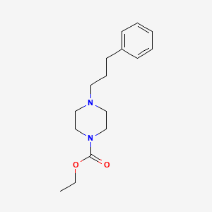 Ethyl 4-(3-phenylpropyl)piperazine-1-carboxylate