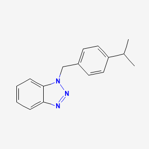 1-(4-isopropylbenzyl)-1H-benzo[d][1,2,3]triazole
