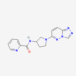 N-(1-([1,2,4]triazolo[4,3-b]pyridazin-6-yl)pyrrolidin-3-yl)picolinamide