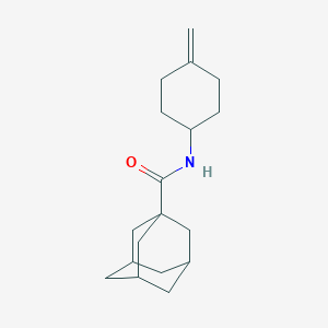 molecular formula C18H27NO B2567370 N-(4-methylidenecyclohexyl)adamantane-1-carboxamide CAS No. 2097893-20-2