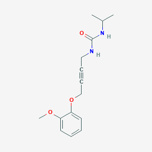 1-Isopropyl-3-(4-(2-methoxyphenoxy)but-2-yn-1-yl)urea