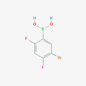 5-Bromo-2,4-difluorophenylboronic acid