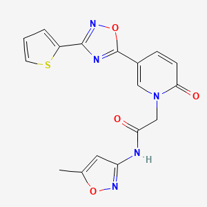 molecular formula C17H13N5O4S B2567451 C17H13N5O4S CAS No. 1396758-17-0