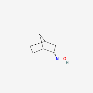 molecular formula C7H11NO B2567475 N-Bicyclo[2.2.1]heptan-2-ylidenehydroxylamine CAS No. 4576-48-1