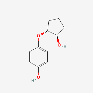 4-(((1R,2R)-2-hydroxycyclopentyl)oxy)phenol