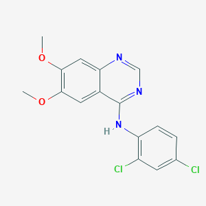 N-(2,4-dichlorophenyl)-6,7-dimethoxyquinazolin-4-amine