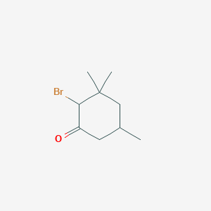2-Bromo-3,3,5-trimethylcyclohexanone