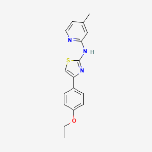 4-(4-ethoxyphenyl)-N-(4-methylpyridin-2-yl)thiazol-2-amine