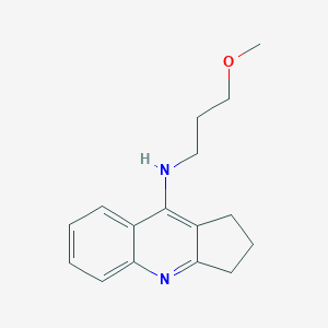 molecular formula C16H20N2O B256767 N-(3-methoxypropyl)-2,3-dihydro-1H-cyclopenta[b]quinolin-9-amine 