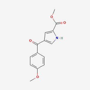 Methyl 4-(4-methoxybenzoyl)-1H-pyrrole-2-carboxylate