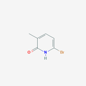 molecular formula C6H6BrNO B2567770 2(1H)-Pyridinone, 6-bromo-3-methyl- CAS No. 99934-26-6