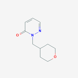2-[(Oxan-4-yl)methyl]-2,3-dihydropyridazin-3-one