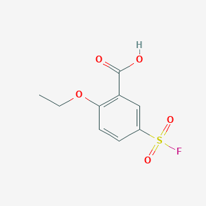 2-Ethoxy-5-fluorosulfonylbenzoic acid