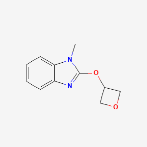 1-methyl-2-(oxetan-3-yloxy)-1H-1,3-benzodiazole