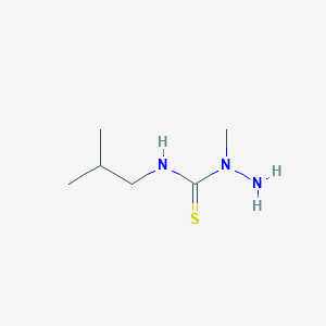 3-Amino-3-methyl-1-(2-methylpropyl)thiourea