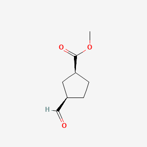 methyl (1S,3R)-3-formylcyclopentane-1-carboxylate