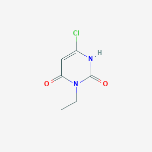 molecular formula C6H7ClN2O2 B2568030 6-chloro-3-ethylpyrimidine-2,4(1H,3H)-dione CAS No. 50721-47-6
