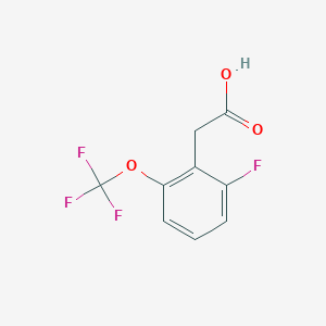 2-(2-Fluoro-6-(trifluoromethoxy)phenyl)acetic acid