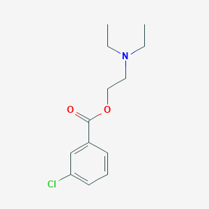molecular formula C13H18ClNO2 B256824 2-(Diethylamino)ethyl 3-chlorobenzoate 