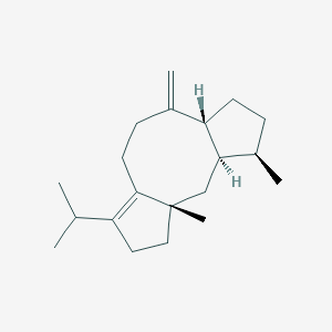 molecular formula C20H32 B025683 Cycloaraneosene CAS No. 110990-41-5