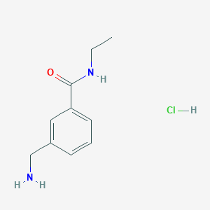 3-(aminomethyl)-N-ethylbenzamide hydrochloride