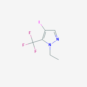1-Ethyl-4-iodo-5-(trifluoromethyl)-1H-pyrazole